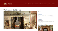 Desktop Screenshot of bellstoves.com